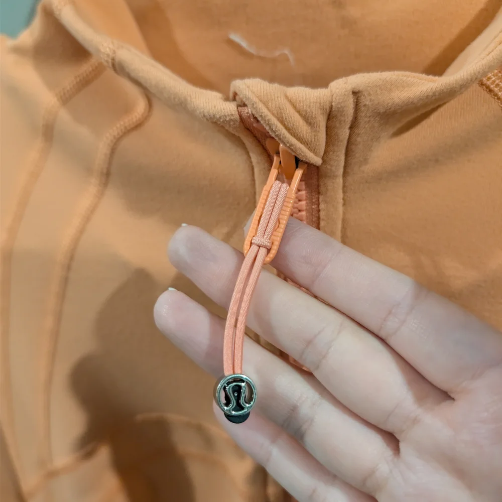 Lululemon Athletica Define Luon Orange Jacket